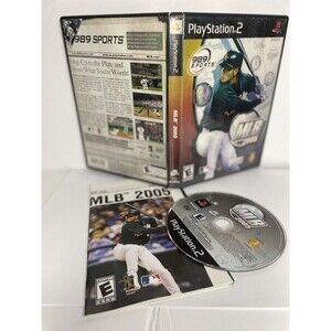 MLB 2005 - PlayStation‎ 2 Game 989 Sports Game for PlayStation 2 Tested Works